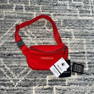 NWT Cordova Red Belt Fanny Bag